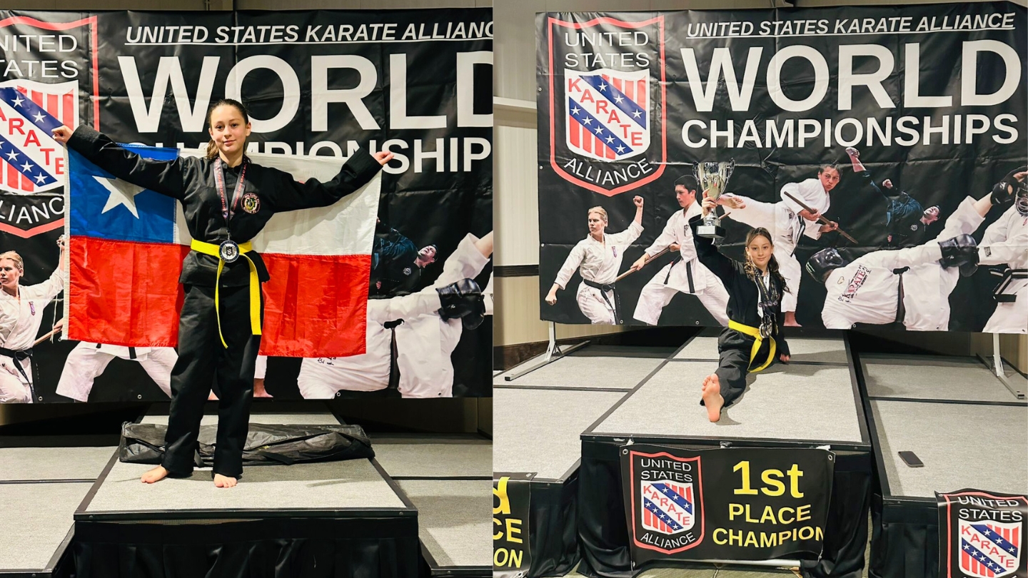 No uno, ni dos… sino que cinco títulos mundiales: la hazaña de Florencia Saguas en Estados Unidos