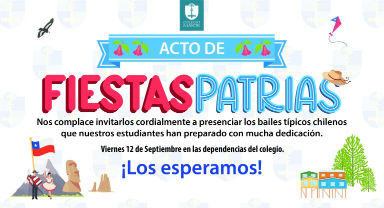 Invitación Acto de Fiestas Patrias 2025