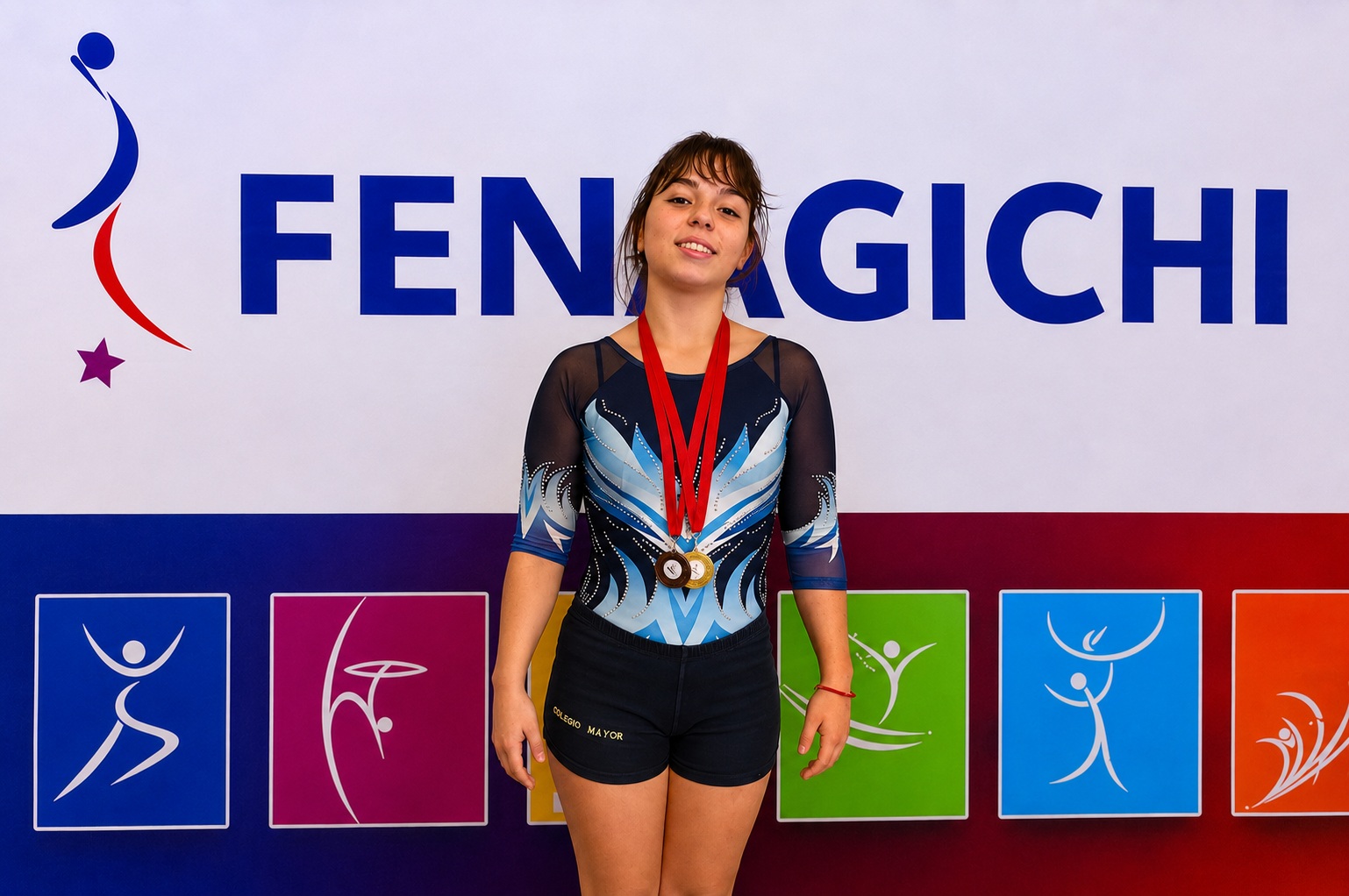 ¡Orgullo total!: nuestra estudiante Valentina Lema se coronó campeona nacional en gimnasia artística