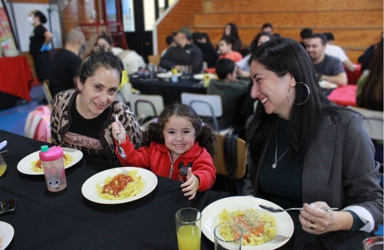 Tallarinata 2026 convocó a más de 500 personas en una jornada llena de actividades familiares