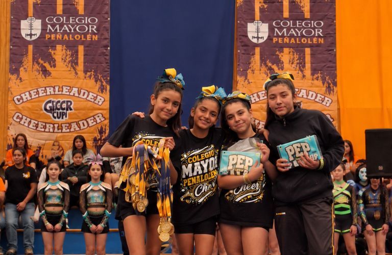Cheerleading de Colegio Mayor Tobalaba dio un nuevo paso con reconocimiento en Peñalolén